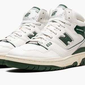New Balance 650R Aime Leon Dore White Green - SIZE 10 MENS (NEW IN BOX)